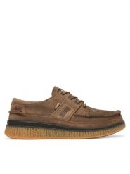 ECCO Półbuty Walker 3.0 GORE-TEX 57112405114 Brązowy jasny. Brązowe eleganckie półbuty ecco, bez wzorów, z gore-texu, bez obcasa, bez zapięcia. Za 849.99 zł.