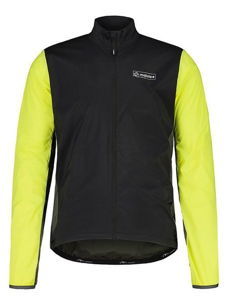 Maloja Kurtka kolarska "MaxM." w kolorze czarno-limonkowym rozmiar: XXL. Czarne kurtki outdoor i hardshell Maloja, xxl, bez wzorów, z materiału, rowerowe. Za 227.85 zł.