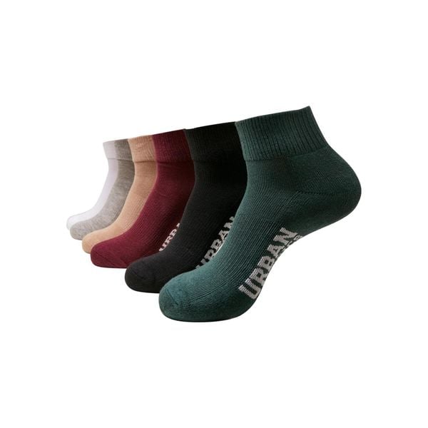 Skarpetki Męskie High Sneaker 6pak. Skarpety Urban Classics, bez wzorów. Za 75.99 zł.