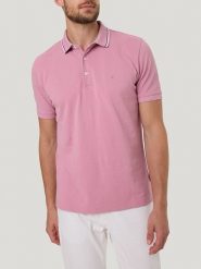 Pierre Cardin Koszulka polo w kolorze jasnoróżowym rozmiar: XXL. Różowe koszulki polo sportowe Pierre Cardin, xxl, bez wzorów, z bawełny, bez kołnierzyka, bez ramiączek. Za 123.45 zł.