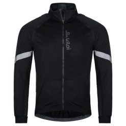 Męska kurtka softshell Kilpi ZAIN-M. Czarne kurtki Kilpi, m, bez wzorów, z softshellu, bez kaptura. Za 256.81 zł.