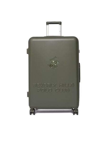 Beverly Hills Polo Club Walizka duża CEO-BHPC-L-003-08-KHAKI Khaki. Brązowe walizki Beverly Hills Polo Club, bez wzorów, z tworzywa sztucznego, duże. Za 399.99 zł.
