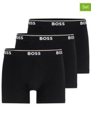 Hugo Boss Underwear Bokserki (3 pary) w kolorze czarnym, szarym i białym rozmiar: S. Białe bokserki Hugo Boss Underwear, s, bez wzorów. Za 110.81 zł.