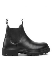ECCO Sztyblety Grainer M 21470401001 Czarny. Czarne sztyblety ecco, bez wzorów, ze skóry, bez obcasa, bez zapięcia. Za 829.99 zł.
