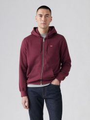 Levi´s Bluza w kolorze bordowym rozmiar: M. Czerwone bluzy m, bez wzorów, z bawełny, bez kaptura. Za 141.52 zł.