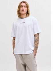 Jack & Jones Koszulka "City" w kolorze białym rozmiar: XL. Białe bezrękawniki Jack & Jones, xl, bez wzorów, z bawełny, bez kołnierzyka, bez ramiączek. Za 52.67 zł.