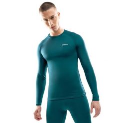 Męska narciarska podkoszulka termoaktywna Sporty zimowe Siroko Chasseral. Zielone bielizna termoaktywna SIROKO, m, bez wzorów, z tkaniny, bez ramiączek. Za 255.00 zł.