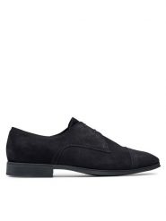 Boss Półbuty Theon Derb sdtc 50523050 Granatowy. Niebieskie eleganckie półbuty Boss, bez wzorów, ze skóry, bez obcasa, bez zapięcia. Za 1,149.00 zł.