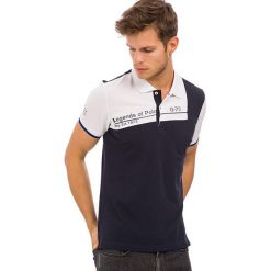 Koszulka polo w kolorze granatowo-białym. Koszulki polo marki Galvanni. W wyprzedaży za 99.95 zł.