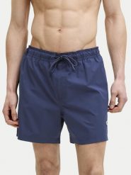Jack & Jones Szorty kąpielowe Maui Tropic 12291385 Granatowy Regular Fit. Niebieskie kąpielówki Jack & Jones, l, bez wzorów, z syntetyku. Za 89.99 zł.