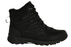 Buty trekkingowe męskie Regatta Samaris Thermo wodoodporne ocieplane. Czarne trekkingi Regatta, bez wzorów, z materiału, przed kolano, bez zapięcia. Za 300.49 zł.