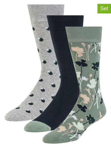 Ted Baker Skarpety (6 par) w kolorze granatowo-zielono-szarym rozmiar: onesize. Niebieskie skarpety Ted Baker, bez wzorów. Za 86.99 zł.