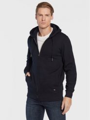 Petrol Industries Bluza M-NOOS-SWH004 Granatowy Regular Fit. Niebieskie bluzy Petrol Industries, m, bez wzorów, z syntetyku, bez kaptura. Za 139.99 zł.