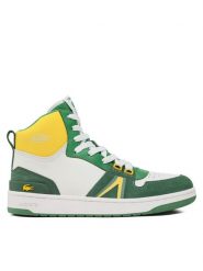 Lacoste Sneakersy L001 Mid 123 1 Sma 745SMA0027082 Zielony. Zielone buty sportowe casual LACOSTE, bez wzorów, ze skóry, bez zapięcia. Za 559.99 zł.