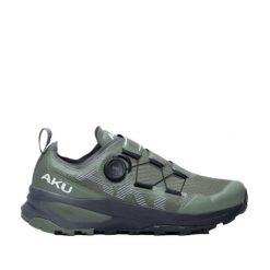 Buty trekkingowe Aku Furiosa BOA. Szare buty turystyczne Aku, bez wzorów, z gore-texu, bez zapięcia, trekkingowe, gore-tex. Za 751.50 zł.