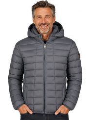 Geographical Norway Kurtka pikowana "Aipter" w kolorze antracytowym rozmiar: M. Czarne kurtki Geographical Norway, m, bez wzorów, bez kaptura. Za 169.95 zł.