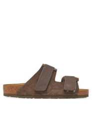 Birkenstock Klapki Uji 1029200 Brązowy. Brązowe klapki Birkenstock, ze skóry. Za 499.99 zł.