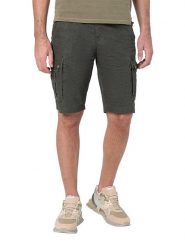 Timezone Bojówki - Regular fit - w kolorze antracytowym rozmiar: W33. Czarne joggery i bojówki Timezone, bez wzorów, z tkaniny. Za 110.95 zł.