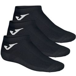 Skarpetki sportowe dla dorosłych Invisible 3PPK Socks. Czarne skarpetki sportowe Joma, bez wzorów, z bawełny. Za 29.99 zł.