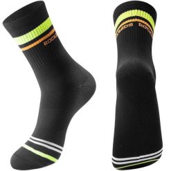 Skarpetki rowerowe kolarskie antybakteryjne Rockbros RB4900 unisex. Brązowe skarpety ROCKBROS, bez wzorów. Za 29.90 zł.