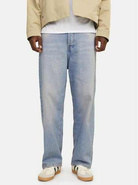 Jack & Jones Jeansy Ron Original 12270071 Niebieski Baggy Fit. Niebieskie jeansy Jack & Jones, m. Za 139.99 zł.