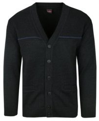 Kardigan, Czarny Sweter Wełniany Zapinany na Guziki, Elegancki, Męski. Czarne swetry rozpinane Kemal Ekinci, m, bez wzorów, z wełny, bez kołnierzyka, bez ramiączek. Za 199.00 zł.