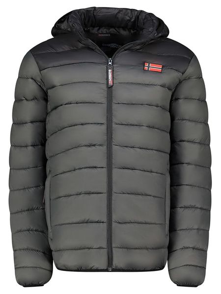 Geographical Norway Kurtka pikowana "Amigoglerc Hood" w kolorze antracytowo-czarnym rozmiar: L. Czarne kurtki Geographical Norway, l, bez wzorów, bez kaptura. Za 163.95 zł.