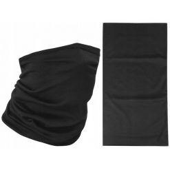 Bandana komin chusta szal na szyję głowę sportowy Aqua-Sport. Czarne szaliki AQUA-SPORT, bez wzorów, z materiału. Za 11.99 zł.