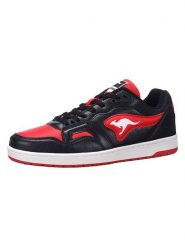 Kangaroos Sneakersy "K-Slam Point" w kolorze czarnym rozmiar: 45. Czarne buty sportowe casual Kangaroos, bez wzorów, bez zapięcia. Za 130.99 zł.