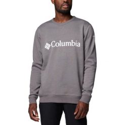 Columbia Bluza Logo Fleece 1884931022. Szare bluzy Columbia, m, bez wzorów, bez kaptura. Za 206.99 zł.