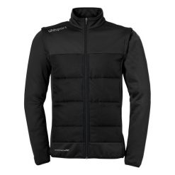 Kurtka z odpinanymi rękawami Uhlsport Essential. Czarne kurtki Uhlsport, l, bez wzorów, z materiału, bez kaptura. Za 254.55 zł.