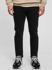 Gap Jeansy 819664-00 Czarny Slim Fit. Czarne jeansy GAP, m. Za 189.99 zł.
