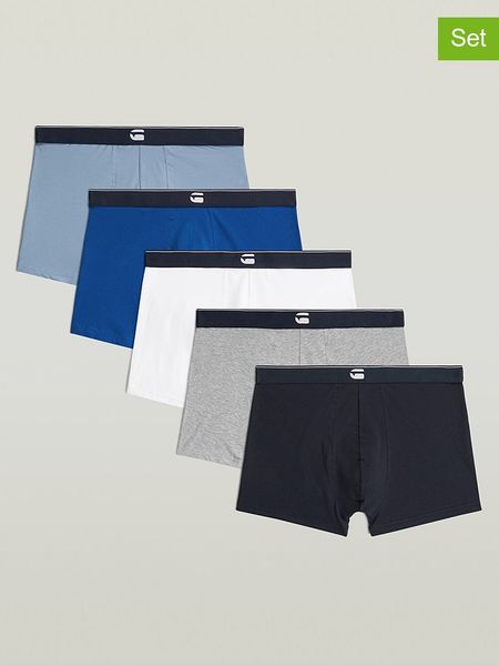 G-Star Bokserki (5 par) w różnych kolorach rozmiar: XL. Bokserki G-Star, xl, bez wzorów. Za 149.95 zł.