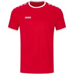 Jersey Jako Primera. Czerwone t-shirty sportowe JAKO, bez wzorów, z jersey, bez ramiączek, do piłki nożnej. Za 168.50 zł.
