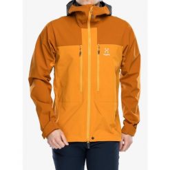 Kurtka softshell męska Haglofs Roc Sight Softshell Jacket. Brązowe kurtki softshell Haglöfs, m, bez wzorów, z softshellu, bez kaptura. Za 879.99 zł.