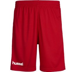 Spodenki sportowe męskie Hummel Core Poly Shorts. Czerwone krótkie spodenki sportowe Hummel, m, bez wzorów. Za 37.00 zł.