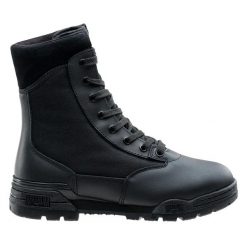 Buty trekkingowe Magnum Classic. Czarne buty trekkingowe MAGNUM, bez wzorów, bez zapięcia. W wyprzedaży za 438.55 zł.