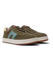 Camper Skórzane sneakersy "Runner Four" w kolorze zielonym rozmiar: 33. Zielone buty sportowe casual Camper, bez wzorów, bez zapięcia. Za 173.99 zł.