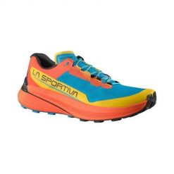 Buty do biegania męskie La Sportiva La Prodigio. Brązowe buty do biegania La Sportiva, bez wzorów, z materiału, bez zapięcia, do biegania. Za 899.99 zł.