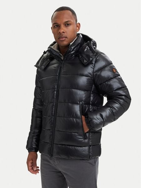 Save The Duck Kurtka zimowa D31653M-LOVE21 Czarny Regular Fit. Czarne kurtki Save the duck, na zimę, m, bez wzorów, z syntetyku, bez kaptura. Za 1,449.00 zł.