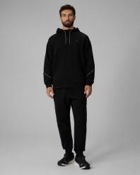 4F Spodnie dresowe joggery męskie - czarne XXL. Czarne joggery i bojówki 4F, m, bez wzorów, z dresówki. Za 159.99 zł.