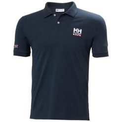 Polo Helly Hansen Messina Graphic Fitted. Niebieskie koszulki polo Helly Hansen, na lato, m, bez wzorów, bez kołnierzyka, bez ramiączek. Za 300.00 zł.