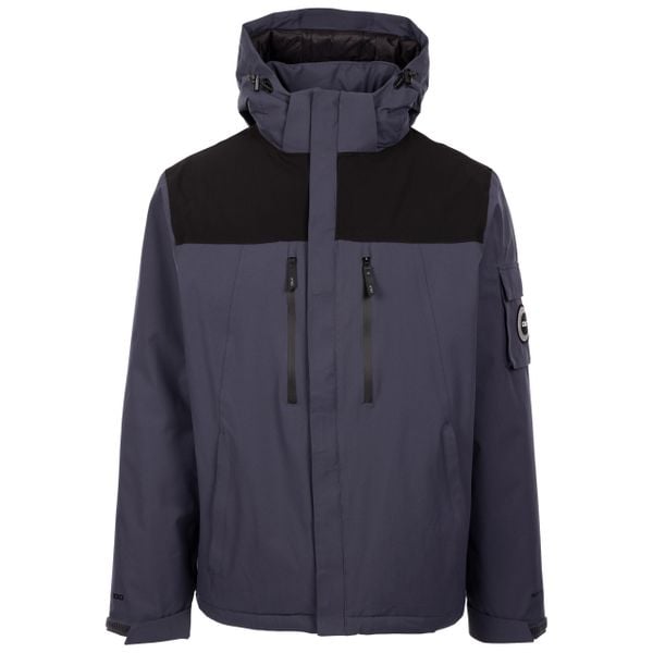 4090 Pikowana kurtka z odpinaną kapturą XL. Szare kurtki DLX, xl, bez wzorów, bez kaptura. Za 703.55 zł.