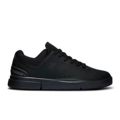 Buty do chodzenia męskie On The Roger Advantage. Czarne buty turystyczne On, bez wzorów, z materiału, bez zapięcia, trekkingowe. Za 795.00 zł.