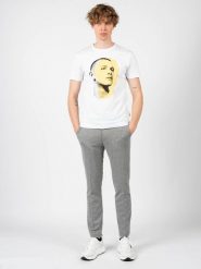 Antony Morato T-shirt | MMKS02166-FA100144 | Mężczyzna | Biały. Białe t-shirty Antony Morato, m, bez wzorów, z bawełny, bez kołnierzyka, bez ramiączek. W wyprzedaży za 99.00 zł.