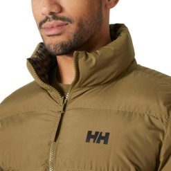 Kurtka puchowa Helly Hansen YU 23. Brązowe kurtki Helly Hansen, m, bez wzorów, z puchu, bez kaptura. Za 812.00 zł.