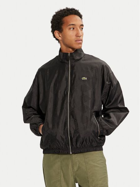 Lacoste Kurtka przejściowa BH4001 Czarny Regular Fit. Czarne kurtki LACOSTE, m, bez wzorów, z syntetyku, bez kaptura. Za 609.99 zł.