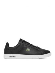 Lacoste Sneakersy C-LITE BASE 48SMA0113_312 Czarny. Czarne buty sportowe casual LACOSTE, bez wzorów, ze skóry, bez zapięcia. Za 349.99 zł.