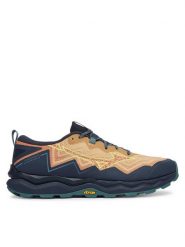 Mizuno Buty do biegania Wave Daichi 9 J1GJ2571 Brązowy. Brązowe buty do biegania Mizuno, bez wzorów, ze skóry, bez zapięcia, do biegania. Za 629.99 zł.