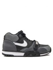 Nike Sneakersy Air Trainer 1 FD0808 001 Szary. Szare buty sportowe casual Nike, bez wzorów, ze skóry, bez zapięcia. Za 419.99 zł.